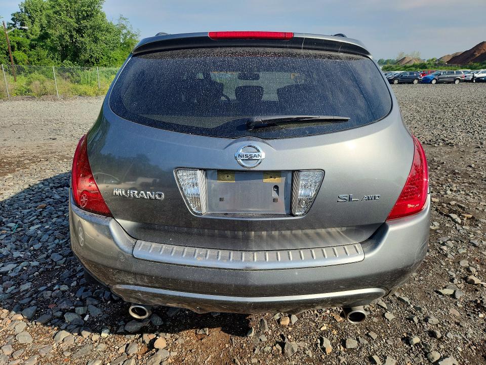 Photo 6 from auction – 2006 NISSAN MURANO with VIN JN8AZ08W06W552014