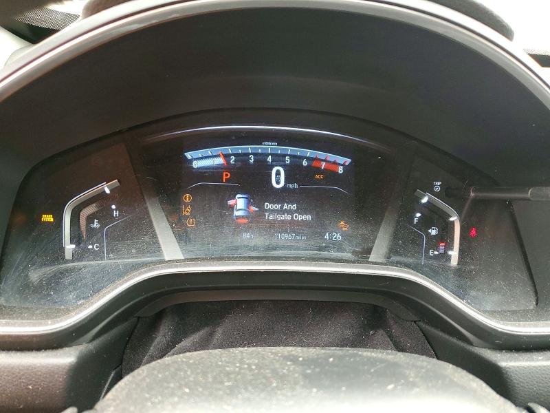 Photo 9 from auction – 2018 HONDA CR-V with VIN 2HKRW2H52JH699752