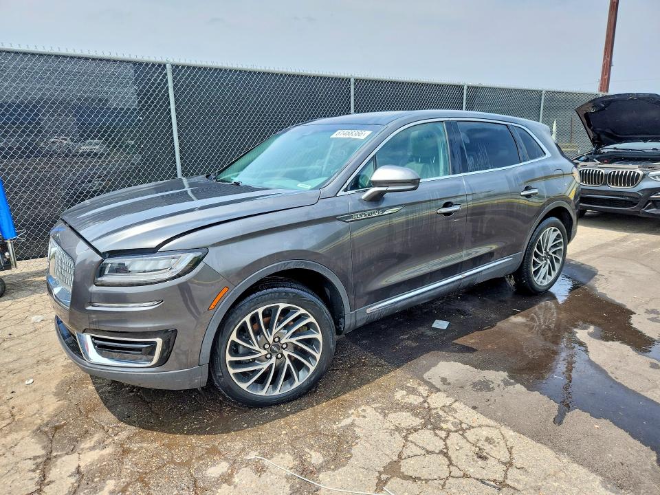 LINCOLN NAUTILUS 2020 with VIN 2LMPJ8KP7LBL11626 - Photo from auction