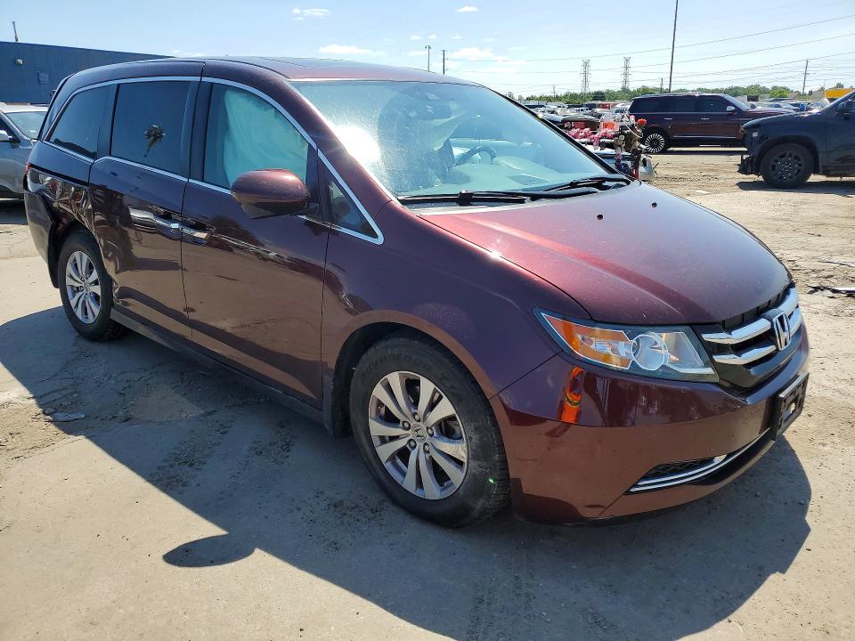 Photo 4 from auction – 2015 HONDA ODYSSEY with VIN 5FNRL5H62FB060778