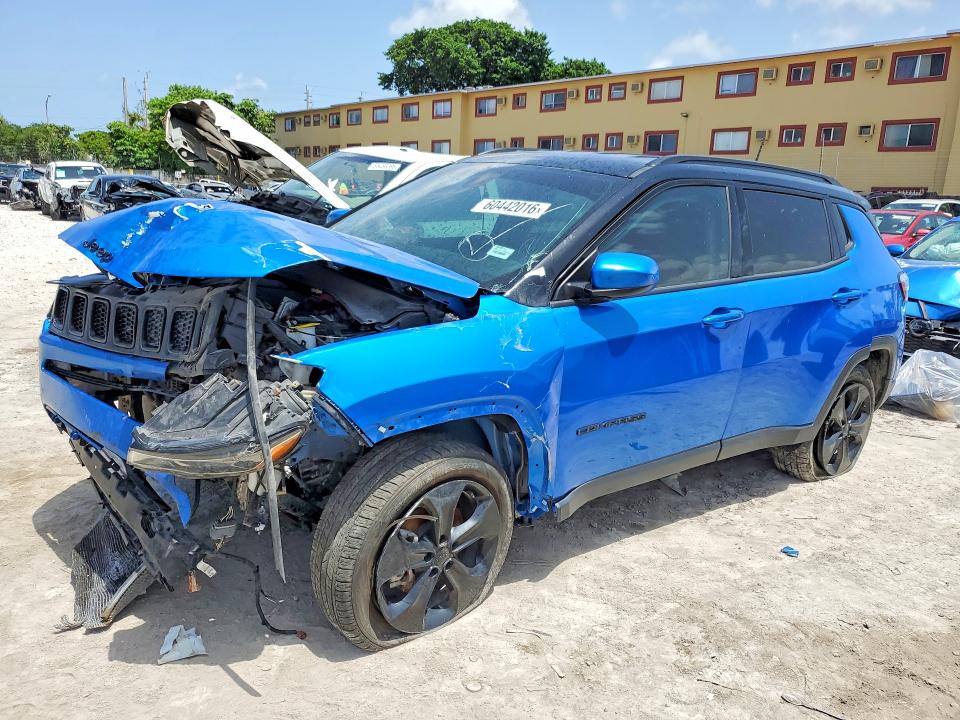 JEEP COMPASS 2019 with VIN 3C4NJCBB4KT676847 - Photo from auction