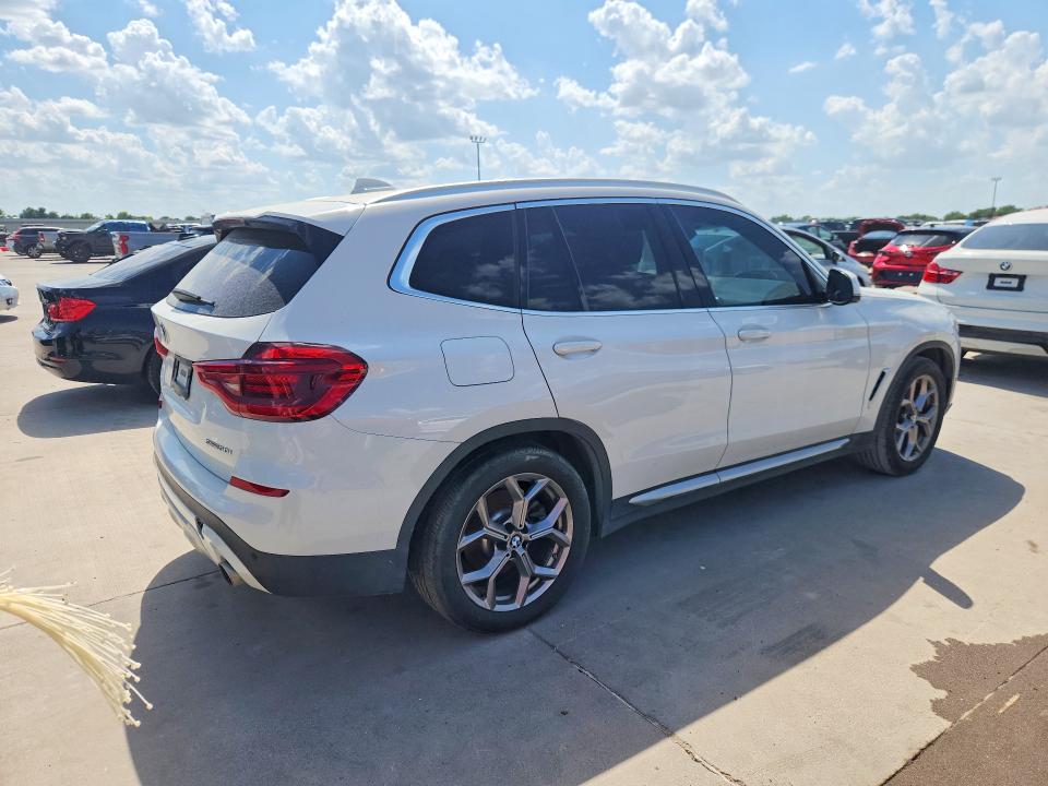 Photo 3 from auction – 2020 BMW X3 with VIN 5UXTY3C08L9B55304