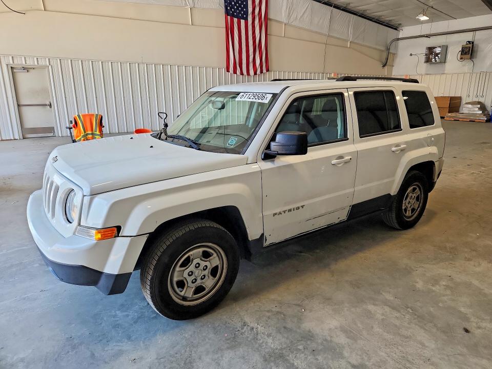 2016 JEEP PATRIOT - Търг №61129506