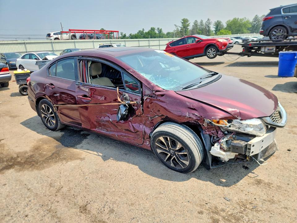 Photo 4 from auction – 2015 HONDA CIVIC with VIN 19XFB2F82FE228482