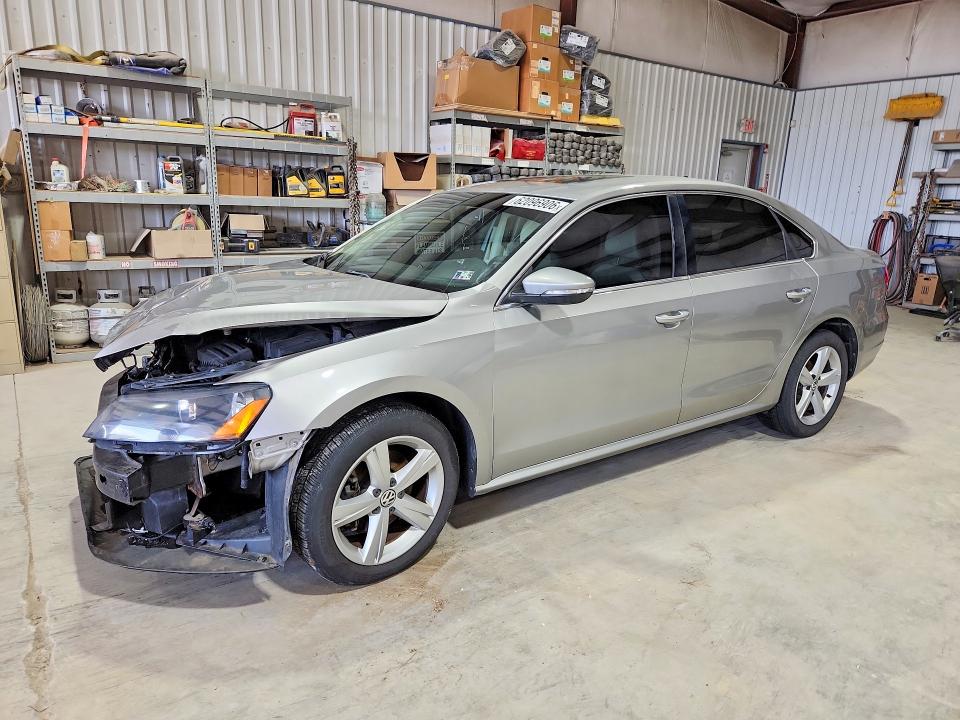 VOLKSWAGEN PASSAT 2012 with VIN 1VWBN7A39CC034823 - Photo from auction