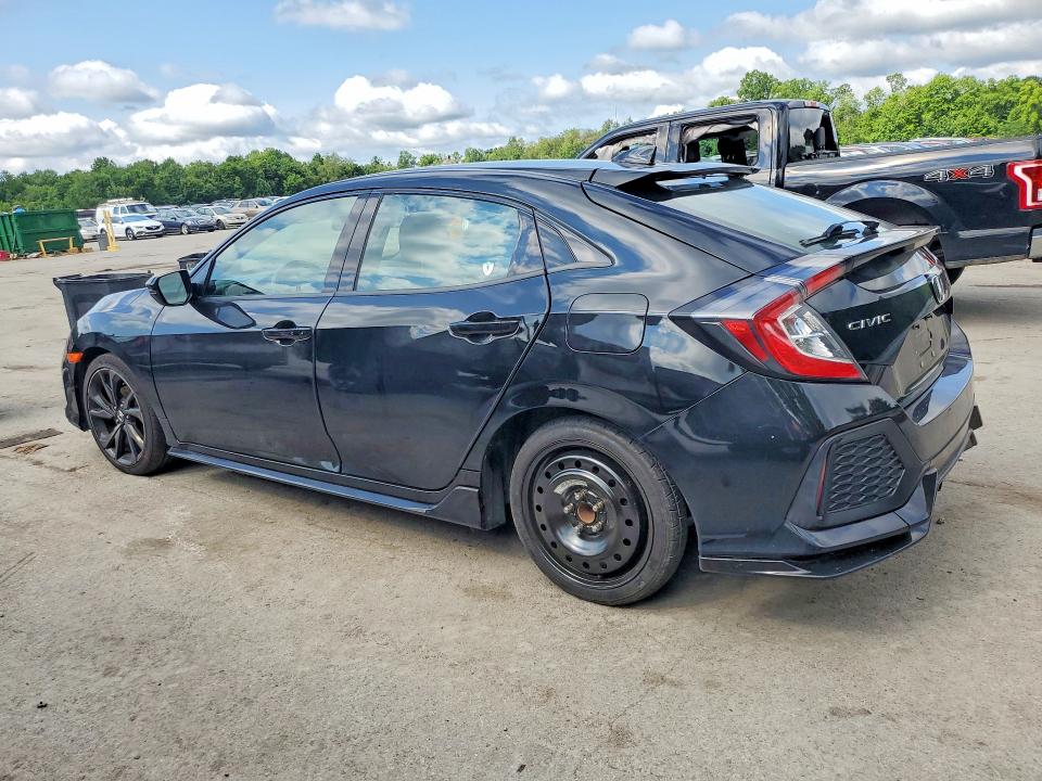 Photo 2 from auction – 2018 HONDA CIVIC with VIN SHHFK7H98JU407937