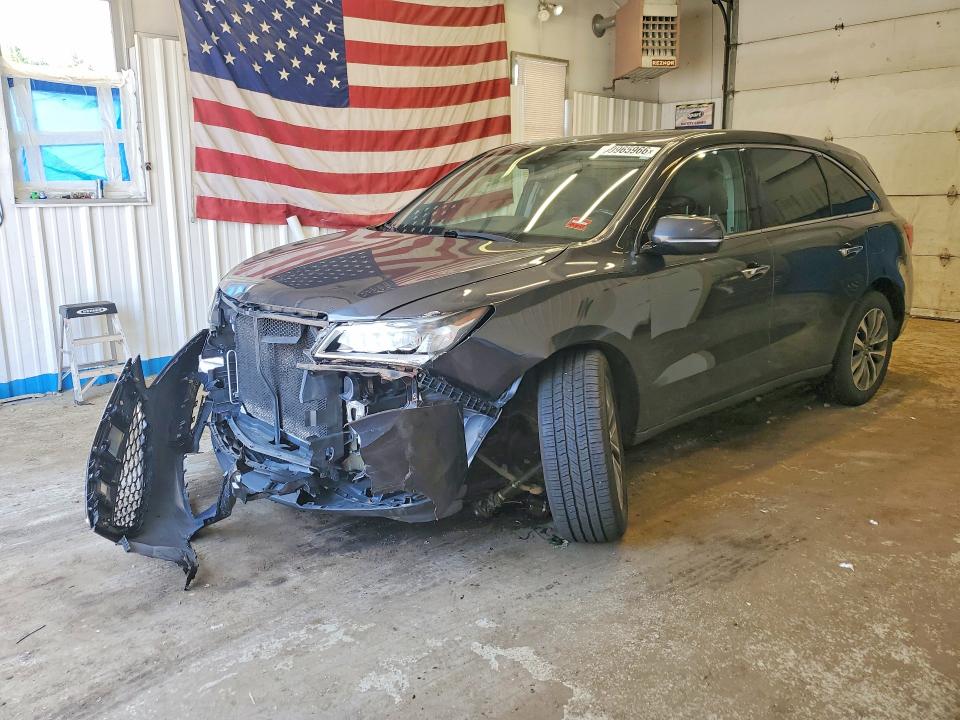 ACURA MDX 2015 with VIN 5FRYD4H49FB024070 - Photo from auction