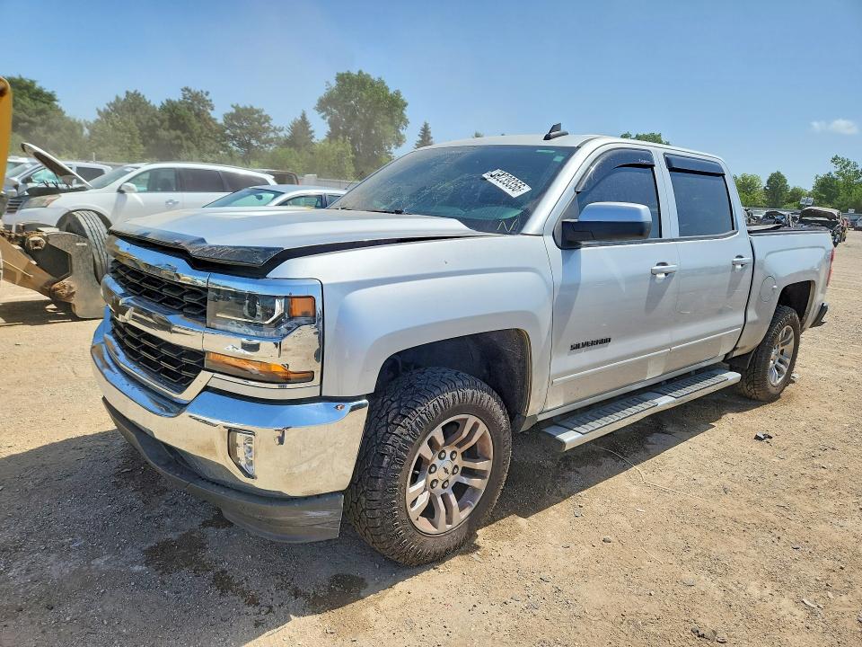 CHEVROLET SILVERADO 2018 with VIN 3GCPCREC6JG623777 - Photo from auction