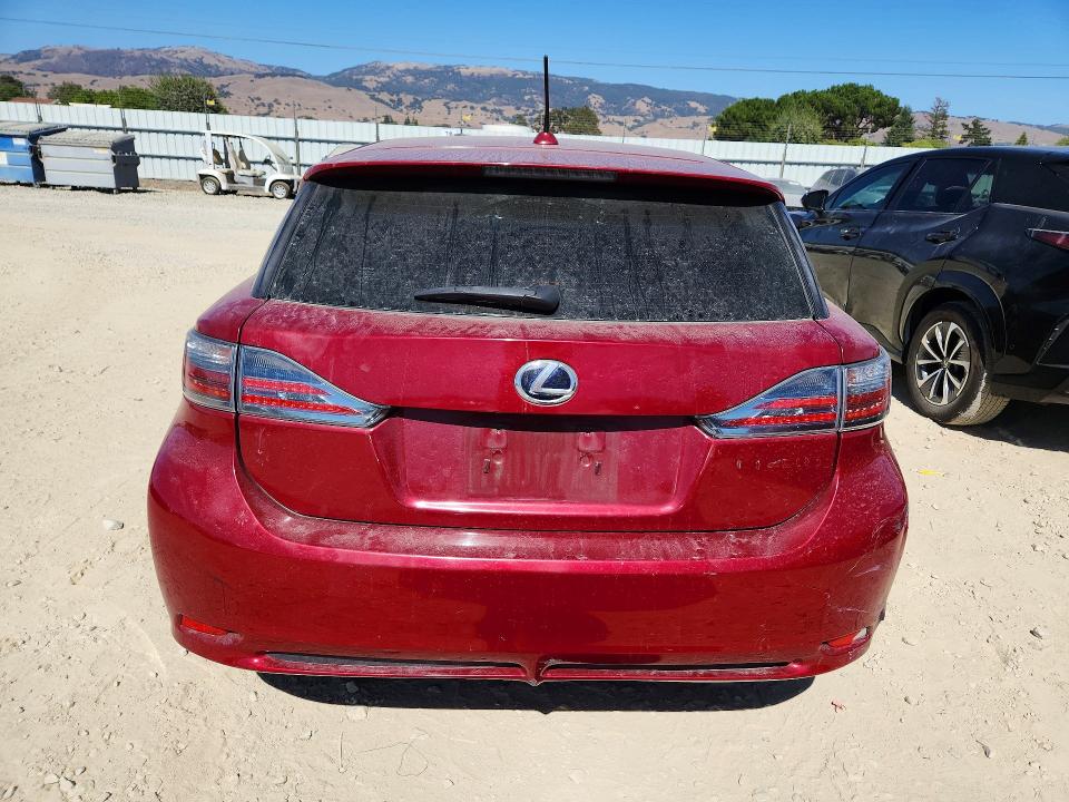 Photo 6 from auction – 2013 LEXUS CT 200H with VIN JTHKD5BH1D2131492