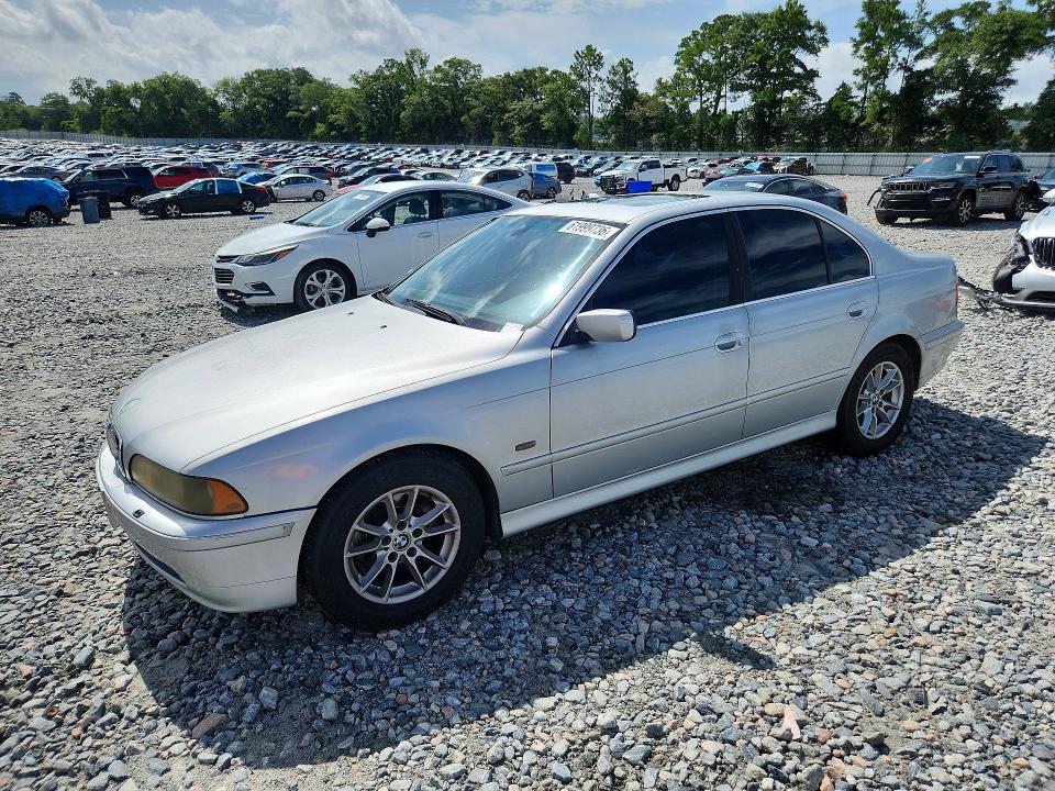 BMW 525 2003 with VIN WBADT43423G033850 - Photo from auction
