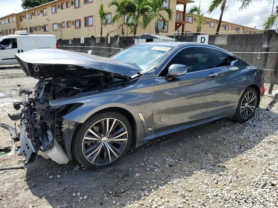 INFINITI Q60 2018 with VIN JN1EV7EK9JM342425 - Photo from auction