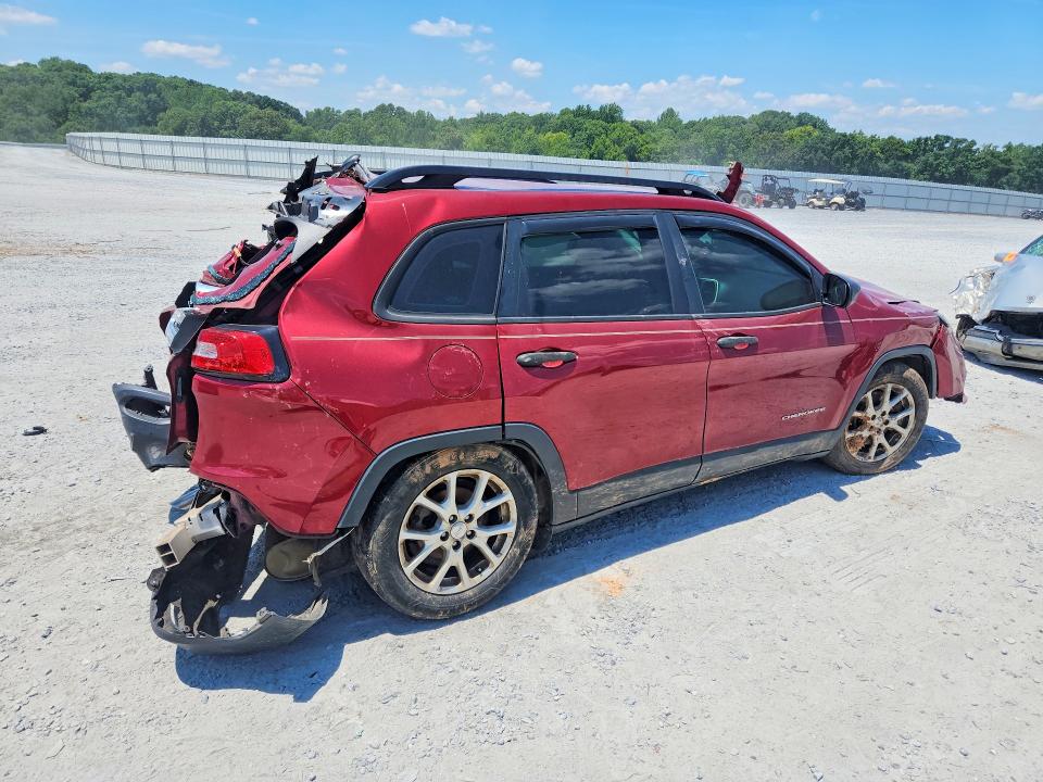 Photo 3 from auction – 2015 JEEP CHEROKEE with VIN 1C4PJLAB7FW700973