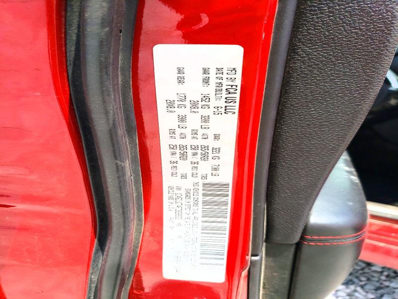 Photo 14 from auction – 2015 DODGE DURANGO with VIN 1C4SDJCT4FC826933