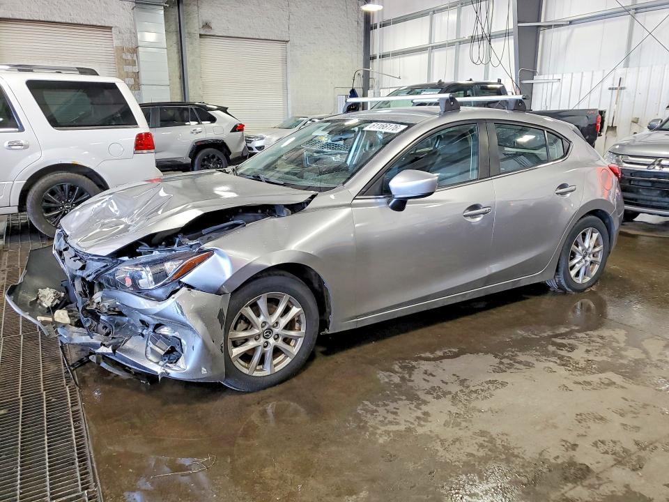 MAZDA 3 2014 with VIN JM1BM1L73E1101420 - Photo from auction