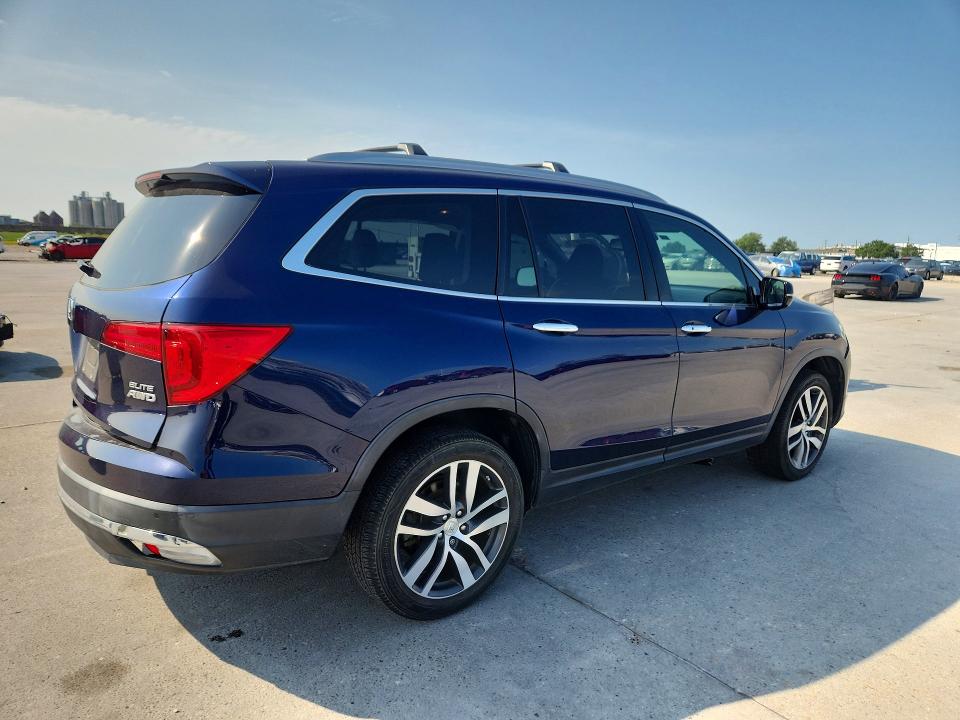 Photo 3 from auction – 2018 HONDA PILOT with VIN 5FNYF6H02JB000173