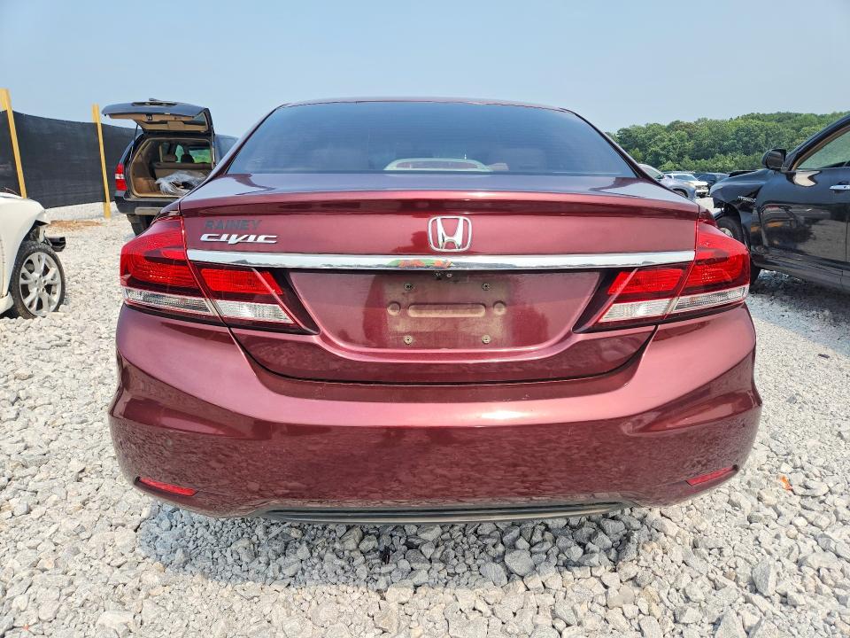 Photo 6 from auction – 2013 HONDA CIVIC with VIN 19XFB2F85DE069079