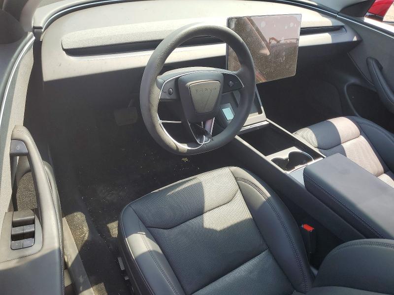 Photo 8 from auction – 2025 TESLA MODEL 3 with VIN 5YJ3E1EA9SF046078
