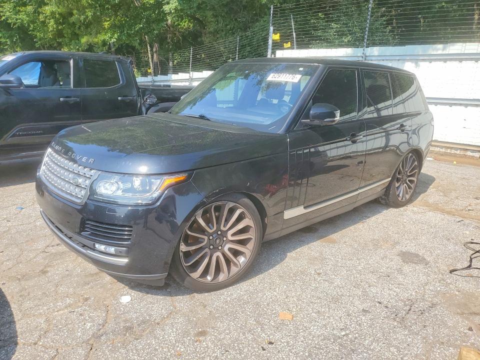 LAND ROVER RANGE ROVER 2016 with VIN SALGS2EF8GA295590 - Photo from auction
