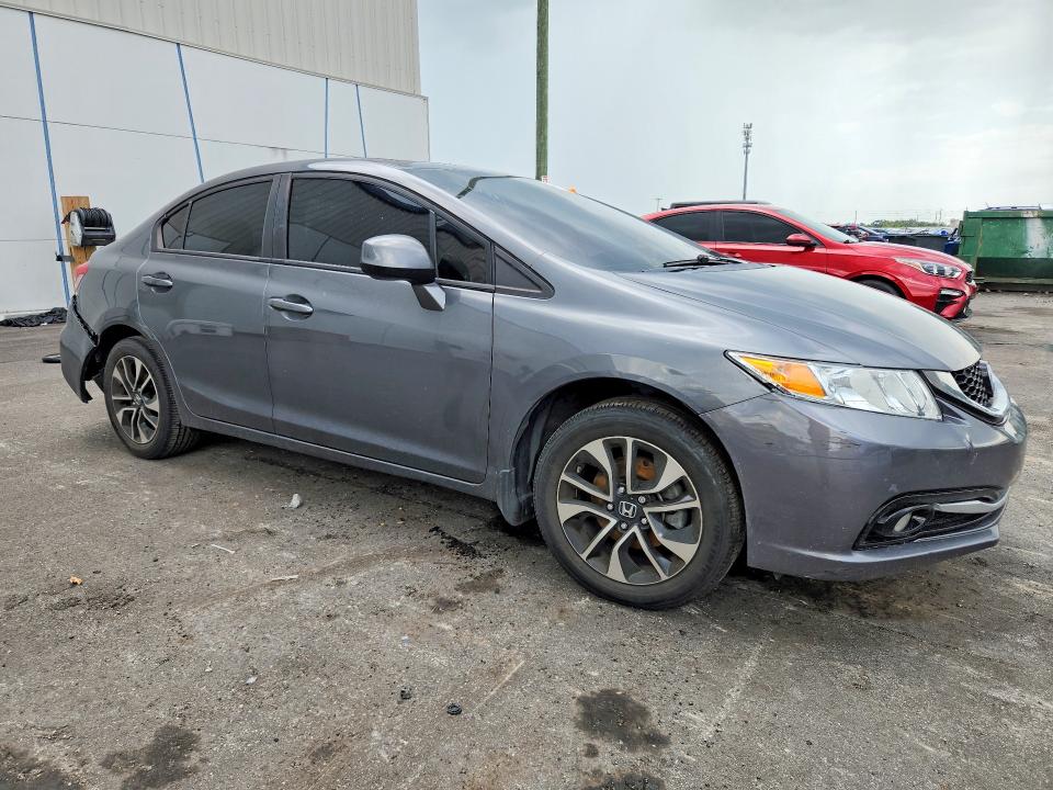 Photo 4 from auction – 2013 HONDA CIVIC with VIN 19XFB2F97DE045665