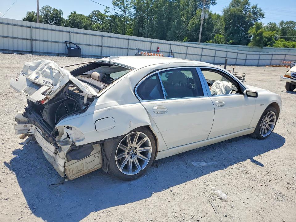 Photo 3 from auction – 2006 BMW 750 with VIN WBAHN83506DT28656