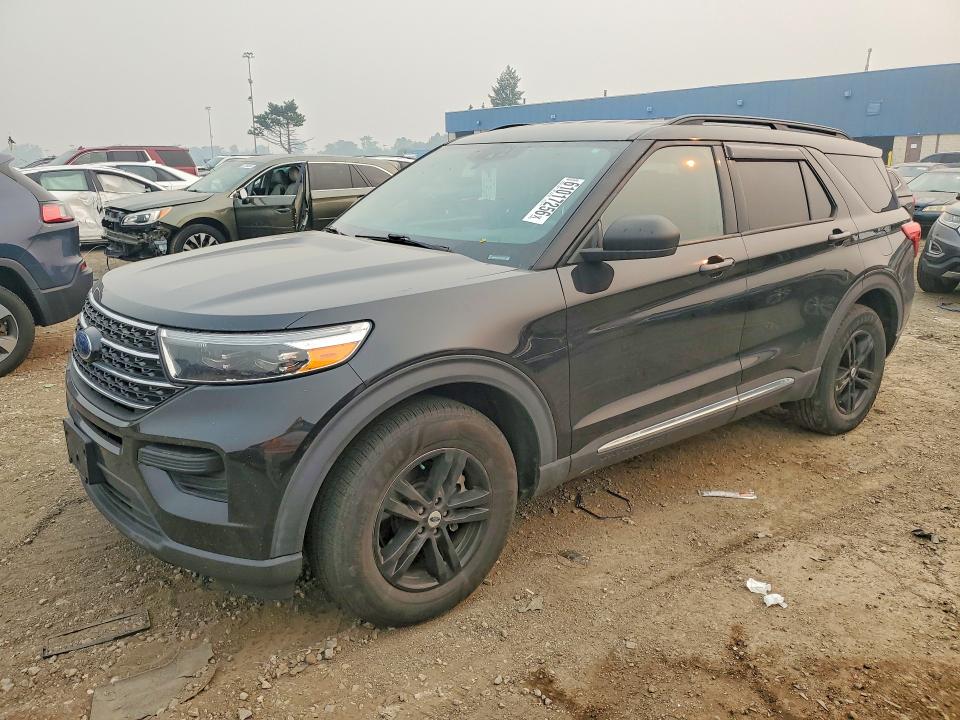 FORD EXPLORER 2020 with VIN 1FMSK8DH4LGA56192 - Photo from auction