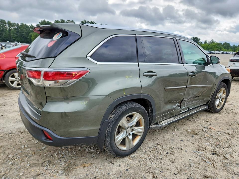 Photo 3 from auction – 2015 TOYOTA HIGHLANDER with VIN 5TDDKRFH0FS103048