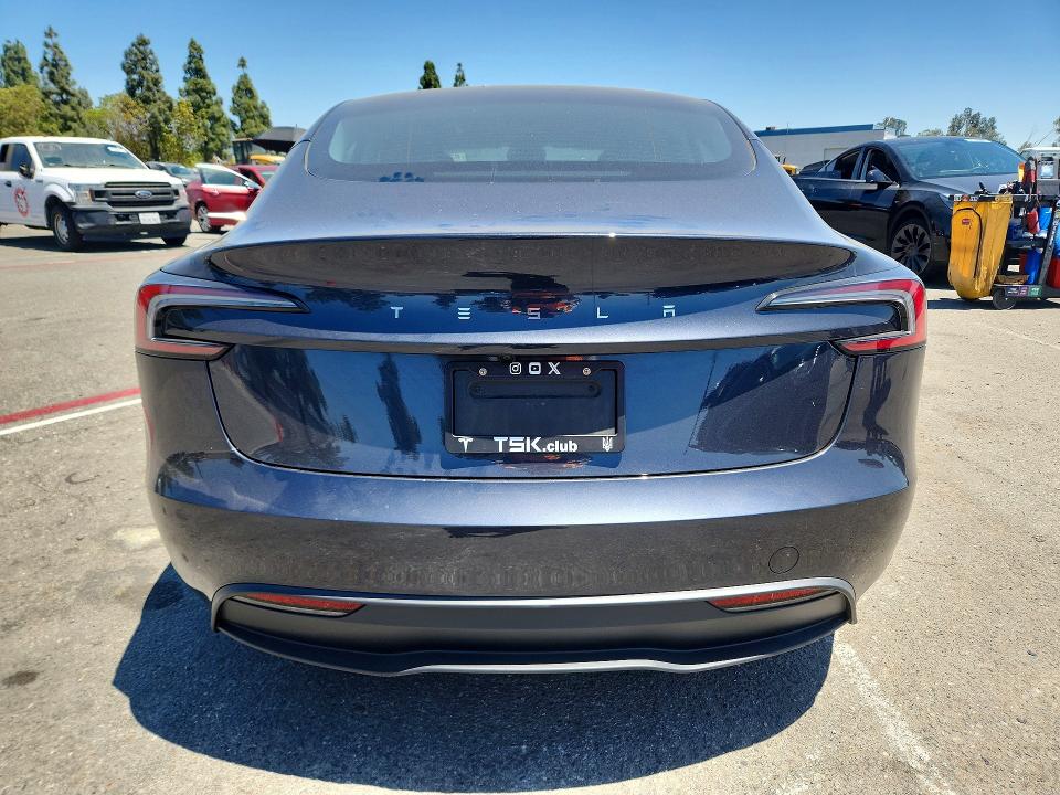 Photo 6 from auction – 2025 TESLA MODEL 3 with VIN 5YJ3E1EA1SF990277