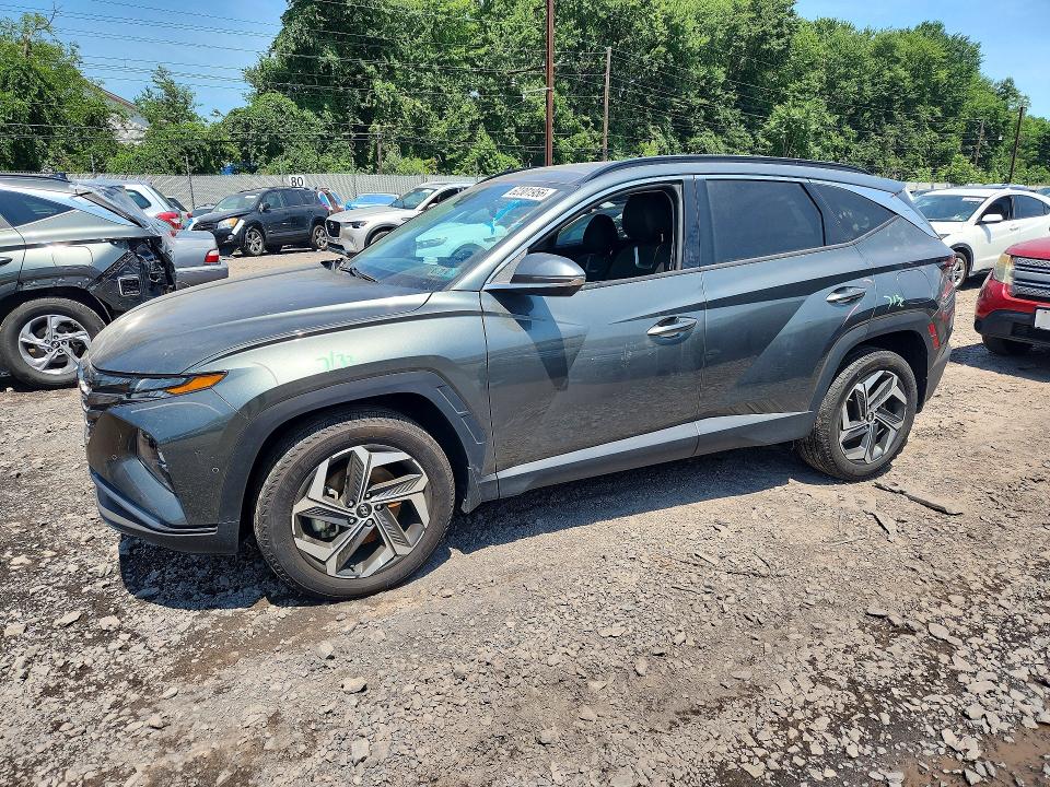 HYUNDAI TUCSON 2023 with VIN 5NMJECAEXPH274348 - Photo from auction