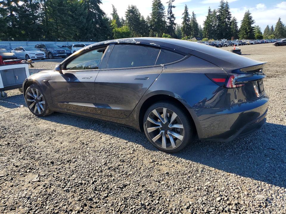 Photo 2 from auction – 2024 TESLA MODEL 3 with VIN 5YJ3E1EB3RF787345