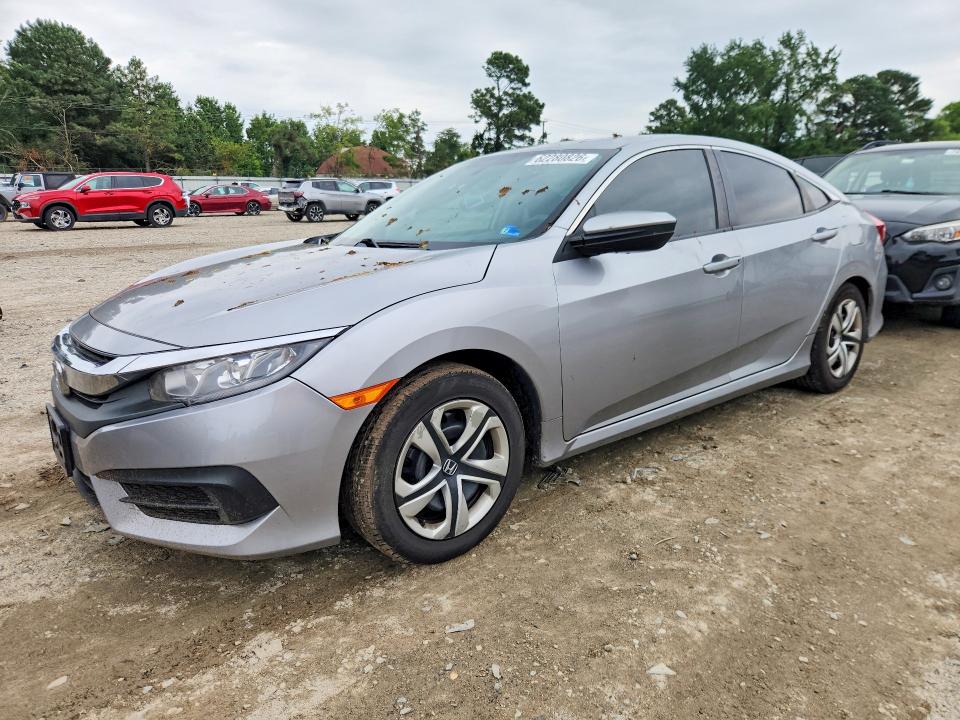 HONDA CIVIC 2016 with VIN 19XFC2F56GE077750 - Photo from auction