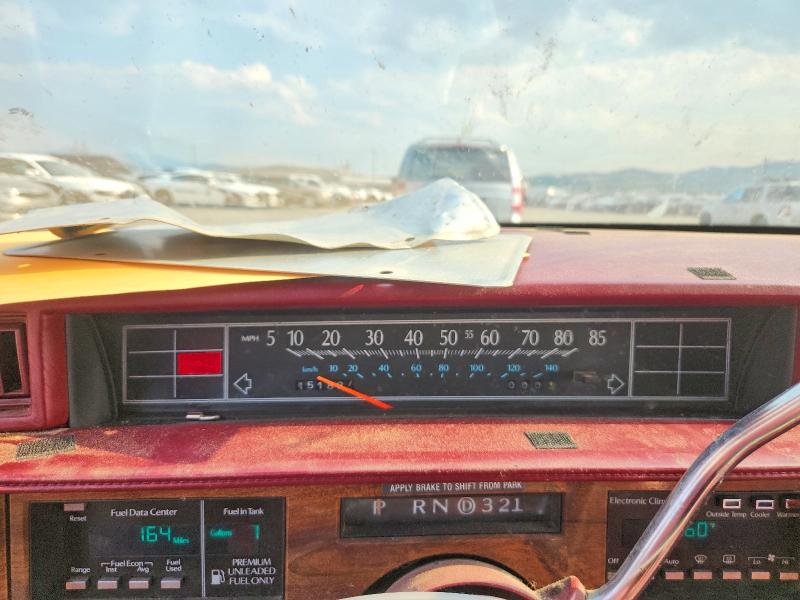 Photo 9 from auction – 1992 CADILLAC DEVILLE with VIN 1G6CD53B8N4321881