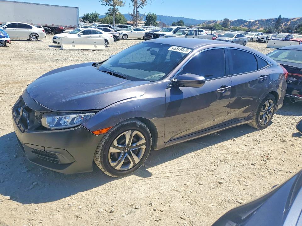 HONDA CIVIC 2017 with VIN 2HGFC2F55HH512507 - Photo from auction