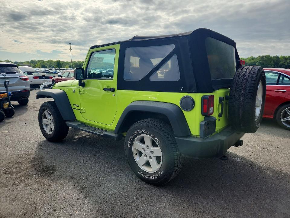 Photo 2 from auction – 2016 JEEP WRANGLER with VIN 1C4AJWAG6GL343159