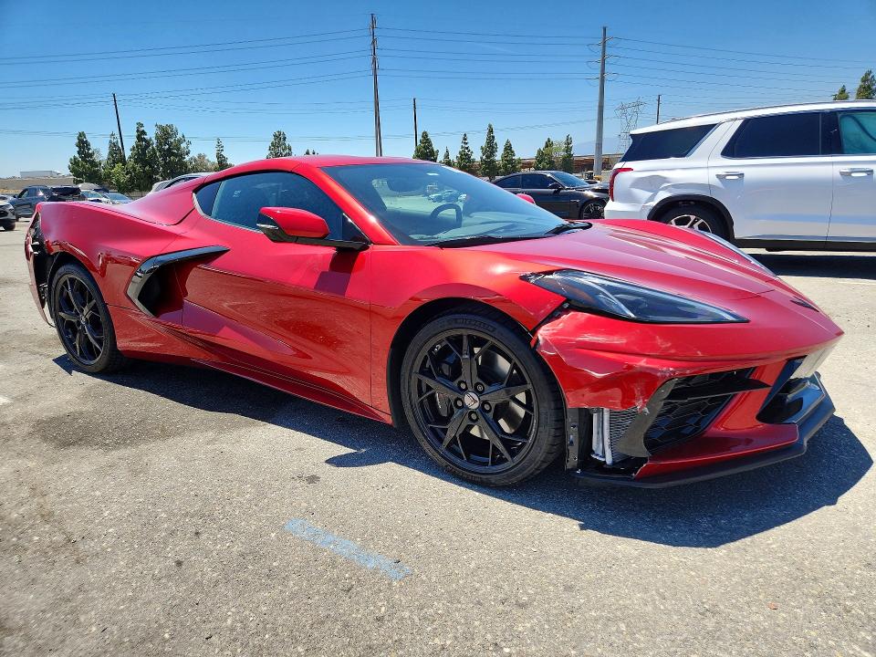 Photo 4 from auction – 2022 CHEVROLET CORVETTE with VIN 1G1YB2D43N5119833