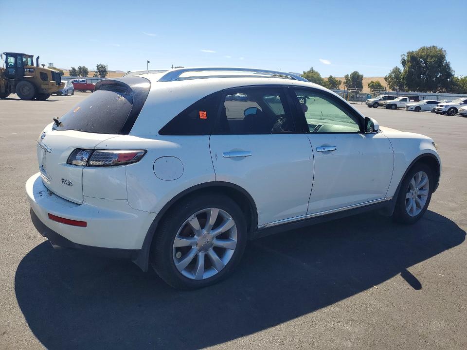 Photo 3 from auction – 2007 INFINITI FX35 with VIN JNRAS08W17X208820