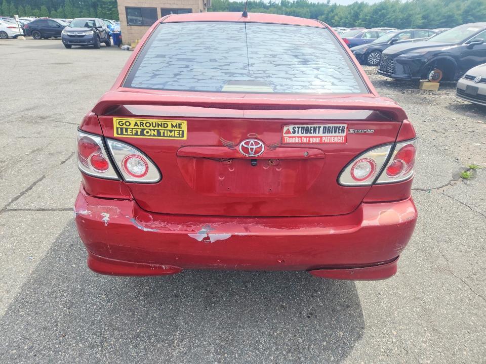 Photo 6 from auction – 2003 TOYOTA COROLLA with VIN 2T1BR32E33C151336