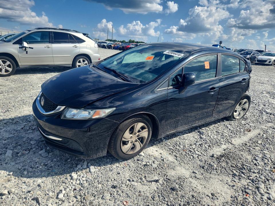 HONDA CIVIC 2013 con VIN 19XFB2F54DE043725 - Foto de la subasta