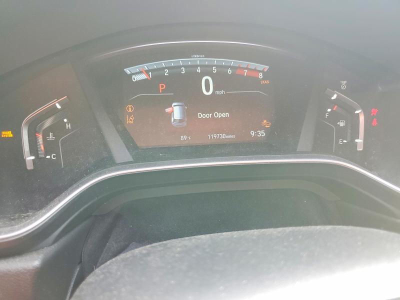 Photo 9 from auction – 2018 HONDA CR-V with VIN 5J6RW2H80JL011389