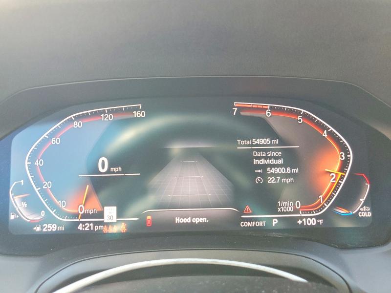 Photo 9 from auction – 2019 BMW 330I with VIN WBA5R1C54KFH13332