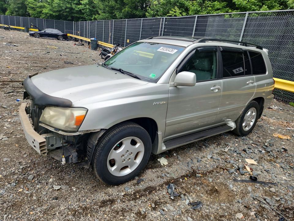 TOYOTA HIGHLANDER 2005 con VIN JTEEP21AX50126308 - Foto de la subasta