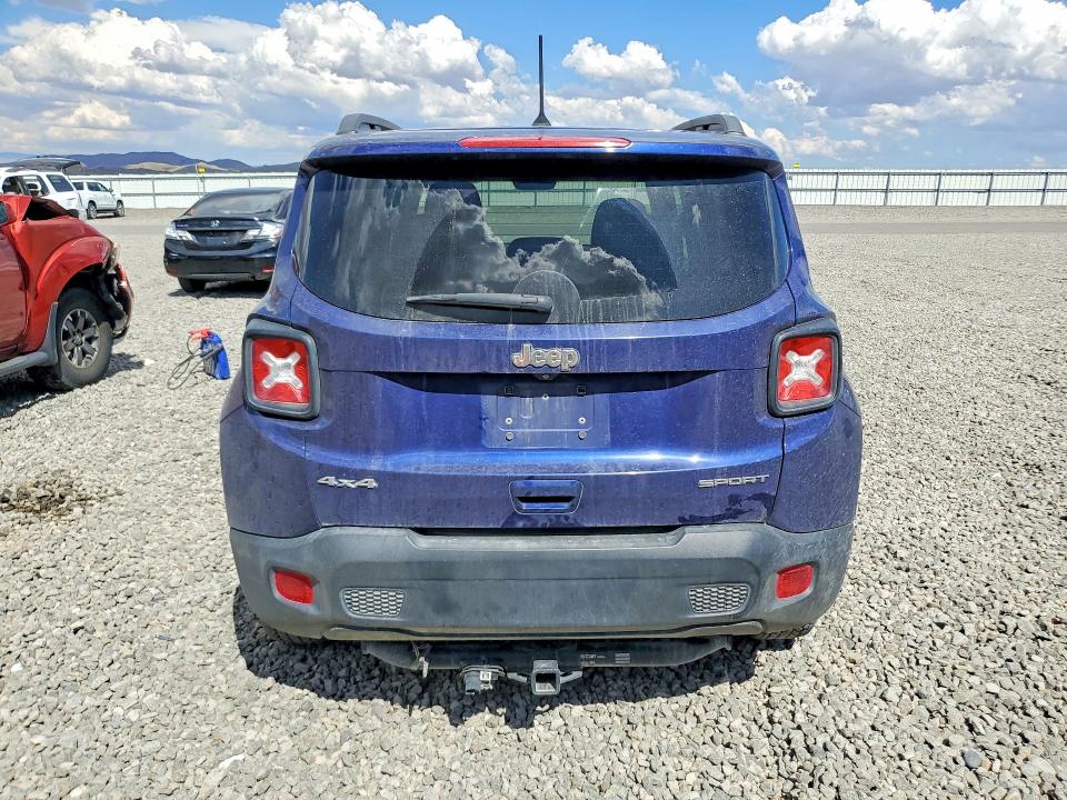Photo 6 from auction – 2019 JEEP RENEGADE with VIN ZACNJBAB8KPK34847