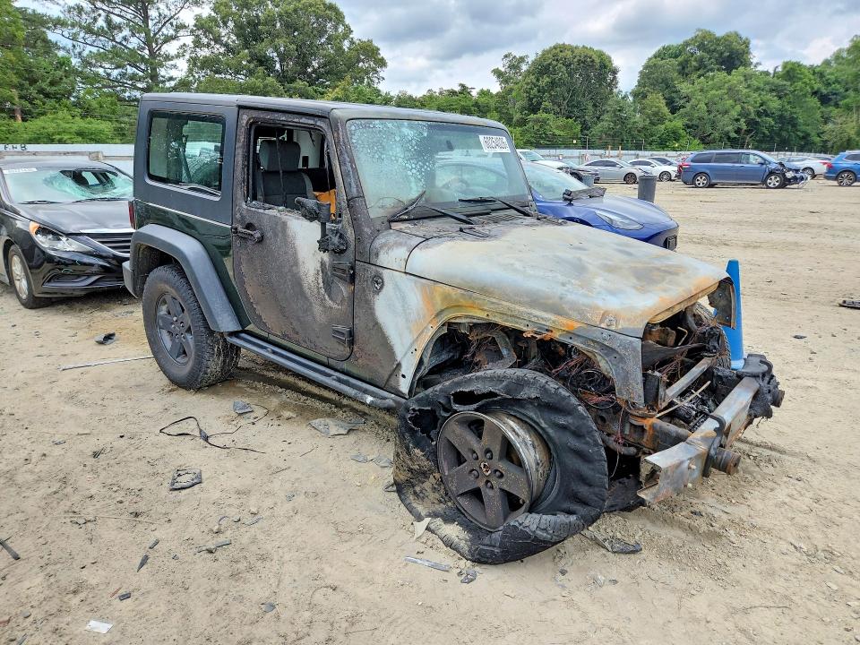 Photo 4 from auction – 2007 JEEP WRANGLER with VIN 1J4FA24167L160554