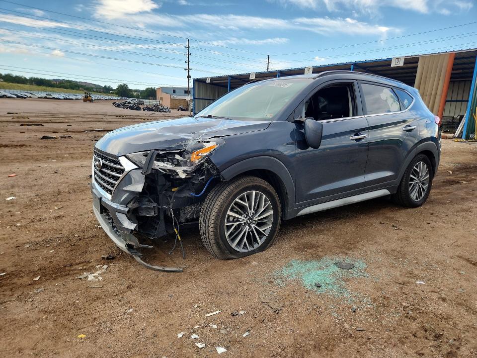 HYUNDAI TUCSON 2020 with VIN KM8J3CAL9LU258564 - Photo from auction