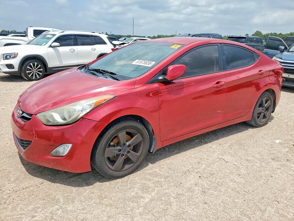 HYUNDAI ELANTRA 2013 with VIN KMHDH4AE2DU934568 - Photo from auction