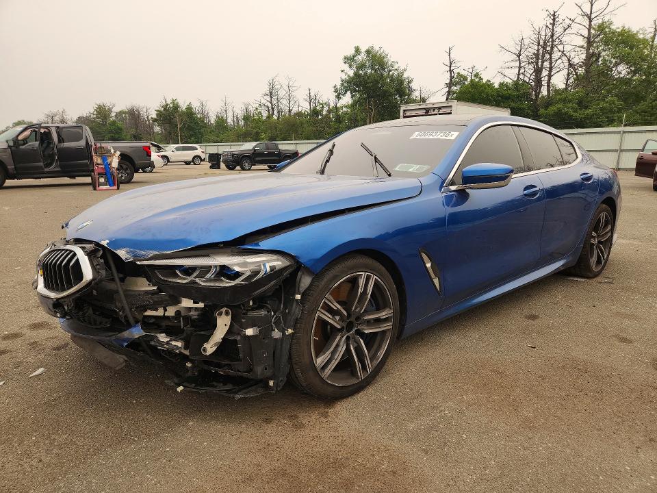 Photo 1 from auction – 2020 BMW M850XI with VIN WBAGV8C07LCE50614