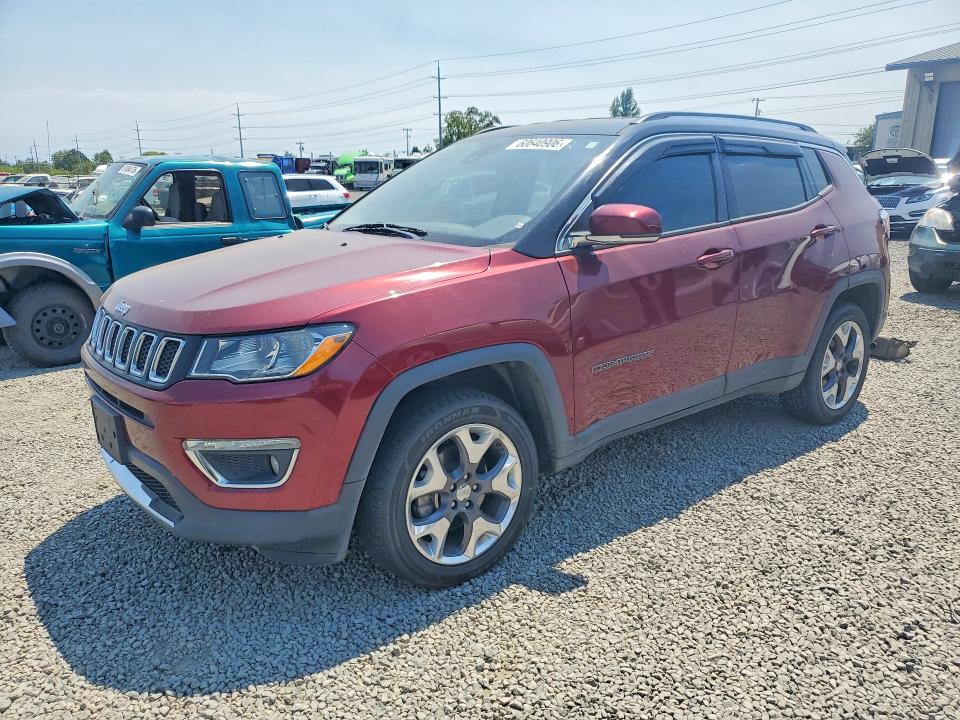 JEEP COMPASS 2021 with VIN 3C4NJDCB2MT604312 - Photo from auction