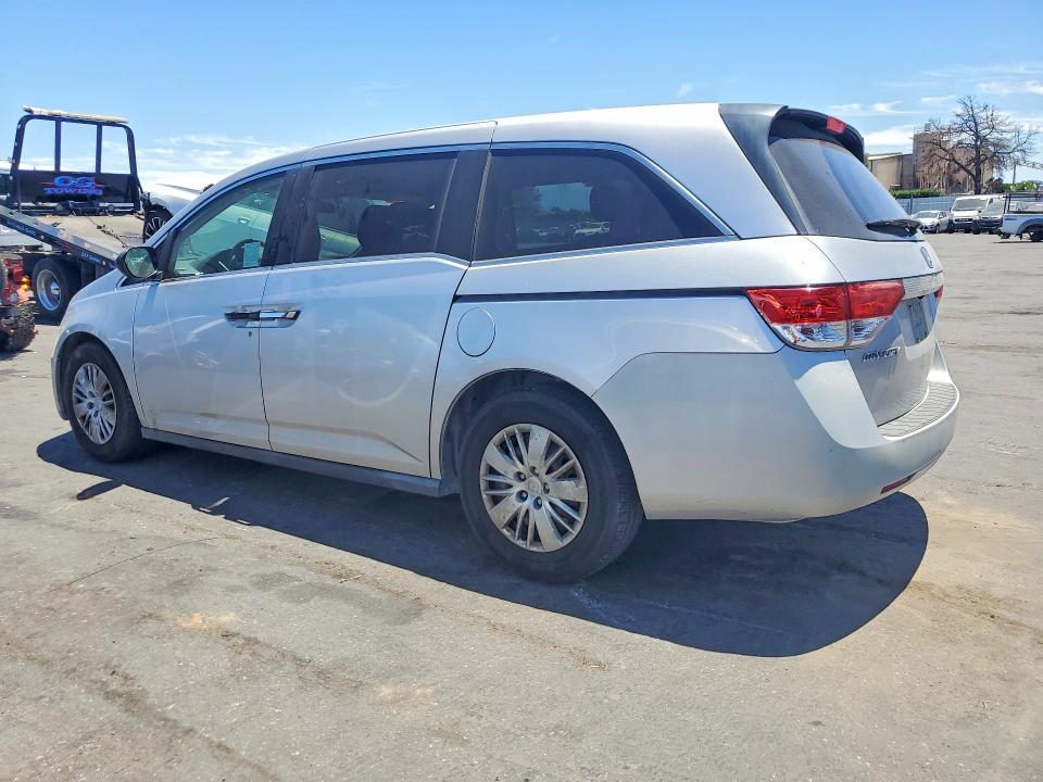 Photo 2 from auction – 2014 HONDA ODYSSEY with VIN 5FNRL5H28EB055869