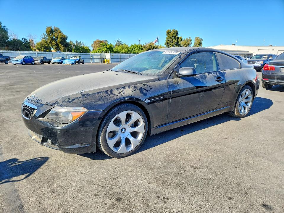 BMW 650 2006 with VIN WBAEH13476CR49844 - Photo from auction
