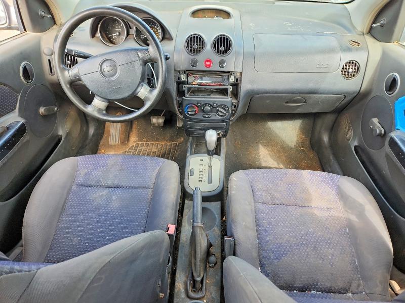 Photo 8 from auction – 2008 CHEVROLET AVEO with VIN KL1TD66608B278789