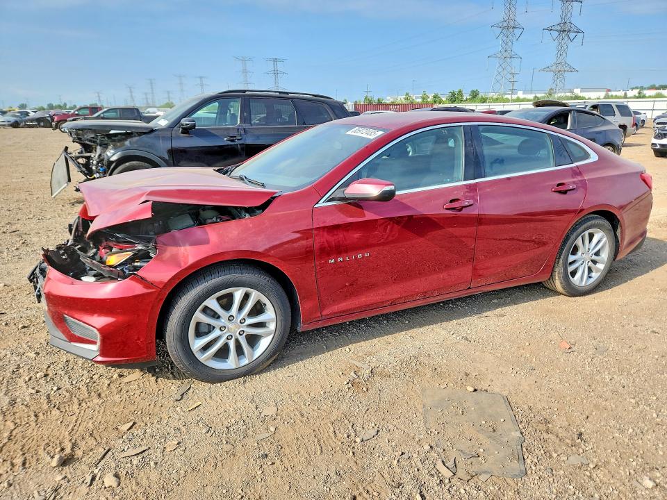 CHEVROLET MALIBU 2018 with VIN 1G1ZD5ST7JF172937 - Photo from auction